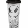 Budget 😍 Jack Skellington Travel Mug 24 Oz. - The Nightmare Before 🎄 Christmas 🔥