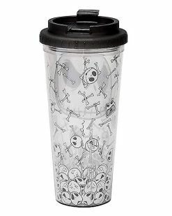 Budget 😍 Jack Skellington Travel Mug 24 Oz. - The Nightmare Before 🎄 Christmas 🔥 -Corona-shop 01398494 b