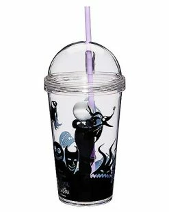 Best reviews of ✨ Jack Skellington Cup with Straw - Nightmare Before 🎅 Christmas ❤️ -Corona-shop 01423375 d