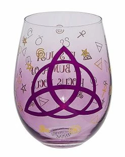 Cheapest 🎉 Hocus Pocus Trinity Stemless Glass - 22 oz. 🧨