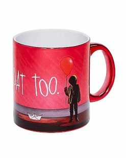 Buy 🤩 You'll Float Too Georgie Mug 20 oz. - It 🎁