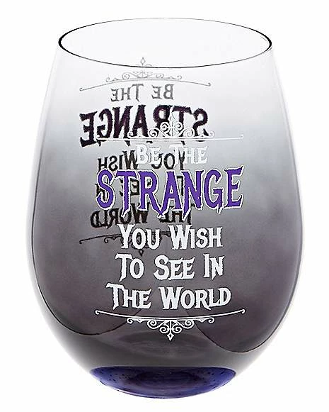 Promo 🌟 Be the Strange Stemless Glass - 22 oz. 😀 1 Promo 🌟 Be the Strange Stemless Glass - 22 oz. 😀