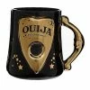 Deals ⌛ Black and Gold Ouija Molded Coffee Mug - 23 oz. 👍