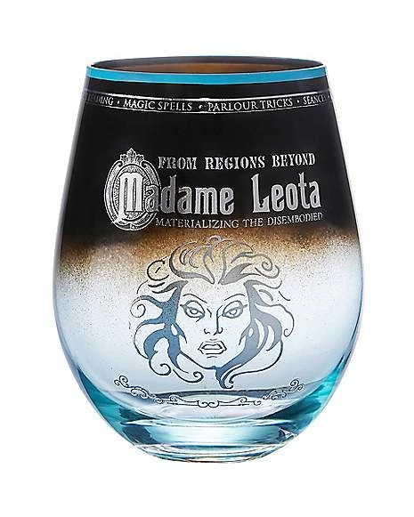 Cheap 😉 Madame Leota Stemless Glass 22 oz. - The Haunted Mansion ⌛ 2 Cheap 😉 Madame Leota Stemless Glass 22 oz. - The Haunted Mansion ⌛ - Image 2