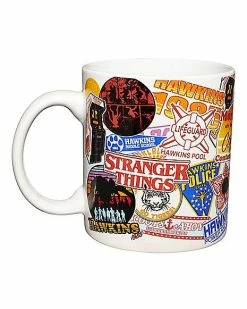 Cheap 🧨 Stranger Things Logo Mug - 20 oz. 🎉 -Corona-shop 01573856 c