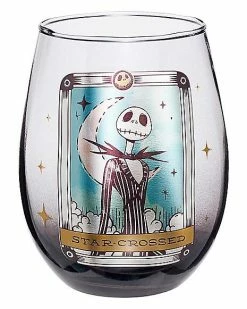 Discount 🔥 Star-Crossed Lovers Drinkware Set 2 Pack 20 oz. - The Nightmare Before 🔔 Christmas 👏 -Corona-shop 01580745 c