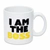 Buy 😀 Oversized I Am the Boss Coffee Mug - 22 oz. ⌛