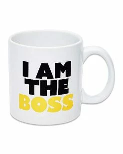 Buy 😀 Oversized I Am the Boss Coffee Mug - 22 oz. ⌛