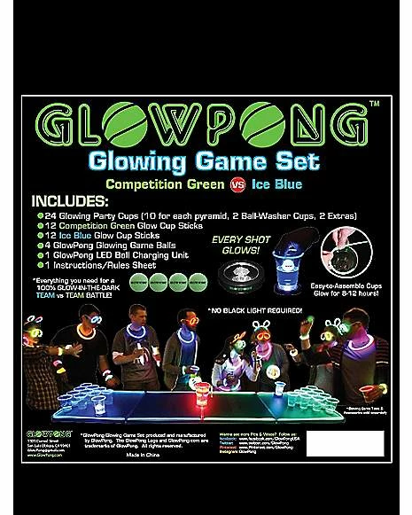 Cheap ❤️ Glowing Competition Game Set-Green vs. Ice Blue 🥰 2 Cheap ❤️ Glowing Competition Game Set-Green vs. Ice Blue 🥰 - Image 2