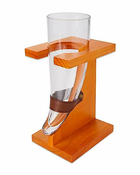 Best Sale ✨ Viking Horn Glass and Stand - 16 oz. ⭐ 1 Best Sale ✨ Viking Horn Glass and Stand - 16 oz. ⭐