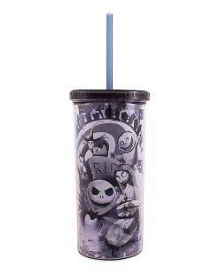Outlet βοΈ The Nightmare Before π Christmas Cup with Straw - 20 oz π₯°