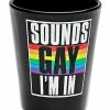 Cheapest 😀 Sounds Gay I'm In Pride Shot Glass - 1.5 oz. 🌟