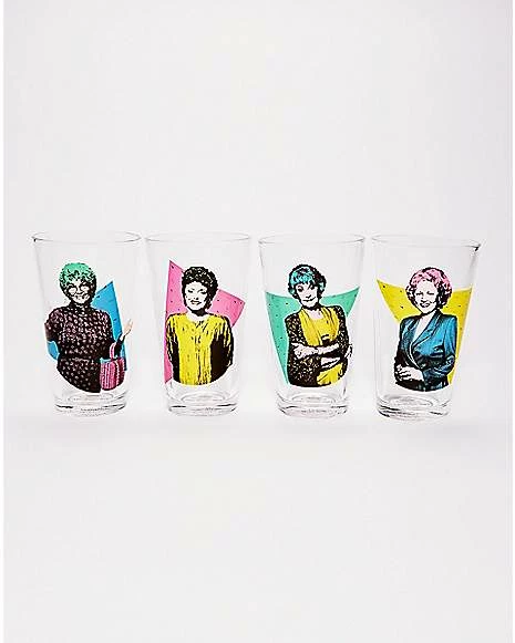 Promo ๐ Golden ๐ง Girls Pint Glasses 4 Pack - 16 Oz. ๐ 1 Promo ๐ Golden ๐ง Girls Pint Glasses 4 Pack - 16 Oz. ๐