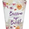 Best Sale ✨ Floral Bottoms Up Bitch Shot Glass - 2 oz. 🛒