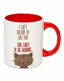 Promo 🥰 Early In The Morning Cat Coffee Mug - 20 oz. 🧨