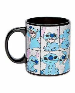 Buy 🤩 Glitter Stitch Coffee Mug 20 oz. - Lilo and Stitch ⭐