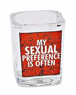 Top 10 ✨ Square My Sexual Preference Is Often Shot Glass - 1.5 oz. 🎉
