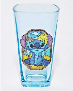 Cheap ✨ Square Stitch Pint Glass 16 oz. - Disney 🧨