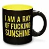 Outlet 🧨 Black I Am A Ray of Sunshine Coffee Mug - 20 oz. 🧨