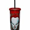 Best Pirce 😍 Come Back and Play Pennywise Cup With Straw 20 oz. - It 🤩