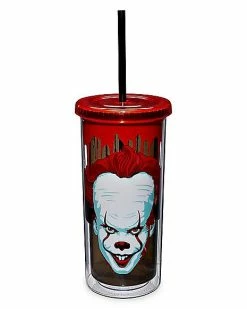 Best Pirce 😍 Come Back and Play Pennywise Cup With Straw 20 oz. - It 🤩