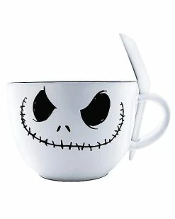 Budget 🔔 Jack Skellington Soup Mug 24 oz. - The Nightmare Before 🔔 Christmas 💯