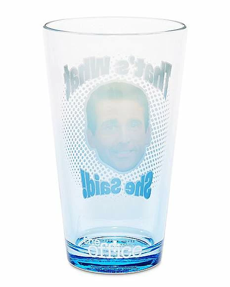 Coupon ⭐ That's What She Said Michael Scott Pint Glass 16 oz. - The Office 🎁 2 Coupon ⭐ That's What She Said Michael Scott Pint Glass 16 oz. - The Office 🎁 - Image 2