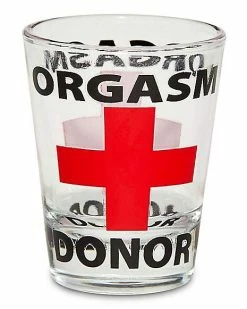 Deals 🔔 Orgasm Donor Shot Glass - 2 oz. 👏