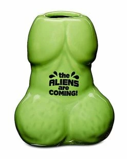Hot Sale 🔔 Aliens Are Coming Penis Shot Glass - 2 oz. 🥰