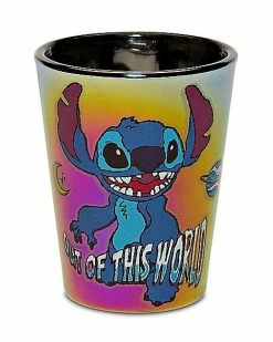 Deals 🤩 Out Of This World Stitch Mini Glass 1.5 oz. - Disney 🥰