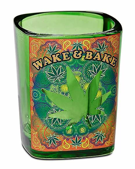 Coupon ✨ Wake and Bake Shot Glass - 2 oz. 🤩 1 Coupon ✨ Wake and Bake Shot Glass - 2 oz. 🤩