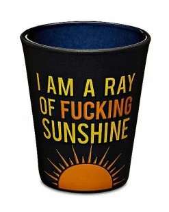 Outlet ⌛ I Am A Ray Of Fucking Sunshine Shot Glass - 2 oz. 🛒