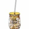 Best deal 😀 Birthday Bitch Glitter Cup with Straw ✔️