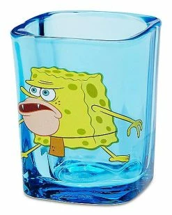 Flash Sale 😀 Caveman SpongeBob SquarePants Shot Glass - 1.5 oz. ⭐ -Corona-shop 03625001 c