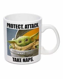 Flash Sale 🔔 The Child Grogu Take Naps Coffee Mug 20 oz. - The Mandalorian ❤️