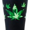 Best Pirce ⭐ Black and Green Leaf Shot Glass - 1.5 oz. 🛒