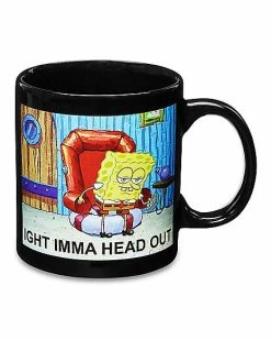Top 10 😉 Imma Head Out Coffee Mug 20 oz. - SpongeBob SquarePants ✨