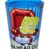 Hot Sale 😀 SpongeBob SquarePants Meme Shot Glass – 2 oz. – Nickelodeon 🧨