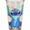 Wholesale ⭐ Floral Stitch Pint Glass 16 oz. – Lilo & Stitch 😀