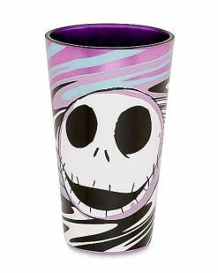 Top 10 🎉 Swirl Jack Skellington Pint Glass 16 oz. - The Nightmare Before 🎅 Christmas 🎉