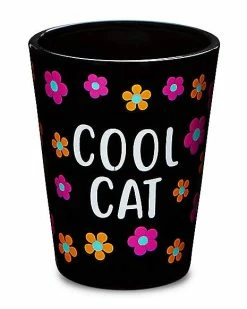 Brand new 😀 Cool Cat Cool Kitten Shot Glass – 2 oz. 😍