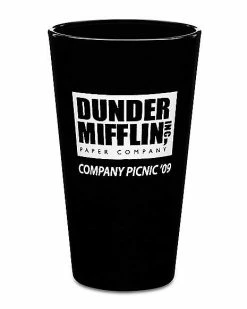 Discount ✨ Company Picnic The Office Pint Glasses 4 Pack – 16 oz. 😍 -Corona-shop 03674330 e