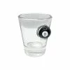 Deals 🔥 Eight Ball Clear Shot Glass - 1.5 oz. 🔔
