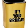 Outlet 👏 Gold It’s Your 🥳 Birthday Shot Glass – 2 oz. 🥰