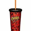 Wholesale ✔️ Flamin' Hot Cheetos Cup with Straw - 18 oz. 👍