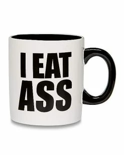 Outlet 🥰 I Eat Ass Coffee Mug - 20 oz. ⭐
