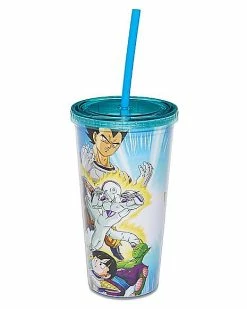 New ❤️ Dragon Ball Z Cup with Straw - 20 oz. 👏 -Corona-shop 03708161 c