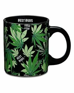 Deals ๐ Best Buds Weed Leaf Mug - 20 oz. ๐ฅ