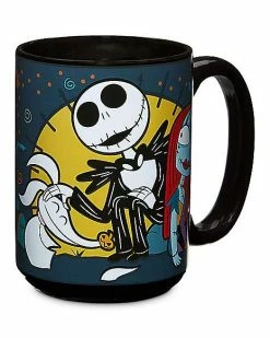 Wholesale ✔️ Jack and Sally Color Changing Coffee Mug 20 oz. - The Nightmare Before 🎅 Christmas ✔️ -Corona-shop 03711686 e