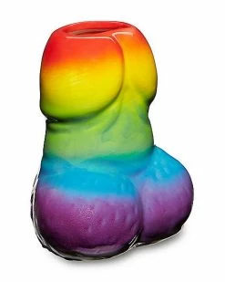Outlet 🧨 Rainbow Penis Shot Glass - 1.4 oz. 🛒